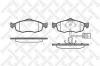 STELLOX 443002B-SX Колодки тормозные дисковые передние