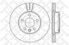 STELLOX 6020-2545V-SX Диск тормозной передний