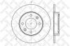 STELLOX 6020-3722-SX диск торм. зад./ Citroen Xsara, Peugeot 307 1.4-2.0HDi 01