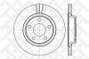 STELLOX 6020-4762V-SX Диск тормозной передний