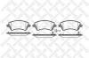 STELLOX 833 012B-SX Колодки дисковые передние