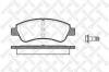 STELLOX 852 000B-SX Колодки дисковые передние