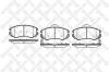STELLOX 964002B-SX Колодки дисковые передние