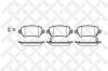STELLOX 968002SX колодки дисковые з./ Opel Astra G 1.8-2.2DT 01-04/Zafira 2.2i/DTi 01]