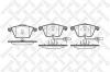 STELLOX 975002BSX колодки дисковые п.