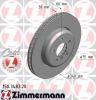 ZIMMERMANN 150.3483.20 Диск торм.пер. BMW 5 10&gt;