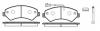 REMSA 127512 колодки дисковые п./ Peugeot Boxer 3.0HDi 11