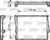 VALEO 734276 Радиатор