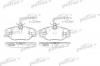 PATRON PBP1000 Колодки тормозные дисковые передн CITROEN: EVASION 94-02, JUMPY c бортовой платформой 99-, SCUDO фургон 96-, ULYSSE 94-02, LANCIA: ZETA 95-02, PEUGEOT: 806 94-02, EXPERT 96