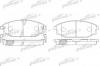 PATRON PBP1671 Колодки тормозные дисковые передн HYUNDAI: GALLOPER II 98-,  MITSUBISHI: GALLOPER 99-