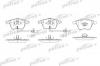 PATRON PBP1765 Колодки тормозные дисковые AUDI: A3 03-, A3 Sportback 04-,  SEAT: LEON 05-,  VW: EOS 06-, GOLF V 03-, PASSAT 05-, PASSAT Variant 05-