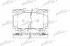PATRON PBP1456 Колодки тормозные дисковые передн TOYOTA: LAND CRUISER 90-, LAND CRUISER 100 98-