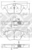 MAPCO 6811 Колодки тормозн. дисковые