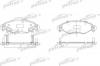 PATRON PBP1513 Колодки тормозные дисковые передн TOYOTA: YARIS 99-