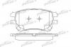 PATRON PBP1868 Колодки тормозные дисковые передн TOYOTA: PREVIA 00-