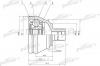 PATRON PCV1552 ШРУС наружн к-кт AUDI: A6 /A6 Allroad 02-10