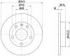 TEXTAR 92106203 Тоpмозной диск Brake discs passenger car