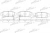 PATRON PBP1530 Колодки тормозные дисковые задн TOYOTA: AVENSIS VERSO 01-, PREVIA 00-