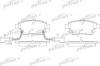 PATRON PBP1930 Колодки тормозные дисковые задн FORD: TRANSIT TOURNEO 06-, TRANSIT c бортовой платформой 06-, TRANSIT автобус 06-, TRANSIT фургон 06-