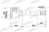 PATRON PCV5014 ШРУС внутр к-кт [A:41, B:39, D:87] CITROEN: JUMPER бортовой 94-02, JUMPER автобус 94-02, JUMPER фургон 94-02, FIAT: DUCATO бортовой 94-02, DUCATO авто