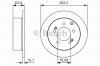 BOSCH 0 986 479 061 Тормозной диск