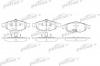PATRON PBP1550 Колодки тормозные дисковые передн CHRYSLER: SEBRING 01-, SEBRING кабрио 01-