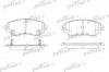 PATRON PBP1391 Колодки тормозные дисковые передн TOYOTA: COROLLA 97-02, COROLLA Compact 97-02, COROLLA Liftback 97-02, COROLLA Wagon 97-02