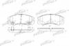 PATRON PBP1511 Колодки тормозные дисковые передн OPEL: FRONTERA B 98-