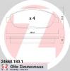 ZIMMERMANN 24660.180.1 Комплект тормозных колодок, дисковый тормоз