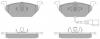 FREMAX FBP-1070-01 Комплект тормозных колодок, дисковый тормоз