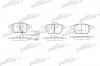 PATRON PBP1463 Колодки тормозные дисковые передн AUDI: A3 96-, TT 98-, TT Roadster 99-, SEAT: LEON 99-, LEON 05-, TOLEDO II 99-06, SKODA: OCTAVIA 96-, OCTAVIA 04-, OCTAVIA Combi 98-, VW: