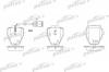 PATRON PBP1710 Колодки тормозные дисковые передн AUDI: A6 99-05, A6 Avant 99-05, A8 96-02