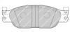 FERODO FDB4389 колодки дисковые передние Jaguar S-Type/XJ 6/XJ 8 2.5-4.2i/2.7D 02