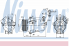 NISSENS 89041 Êîìïðåññîð êîíäèöèîíåðà: OPEL ASTRA H  04-