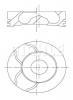 MAHLE 0220102 Поршень d76.00x2.0x2.0x2.5 +0.50 [min 4] Цена за 1 шт
