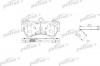 PATRON PBP1625 Колодки тормозные дисковые передн PORSCHE: CAYENNE 02-,  VW: TOUAREG 02-
