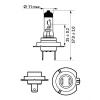 PHILIPS 12972LLECOC1 Лампа H7 12V 55W LongLife EcoVision