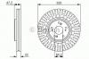BOSCH 0986479741 Диск тормозной BOSCH 0986479741 ACCORD 08- перед 320*32