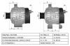 DENSO DAN1041 Генератор FO Focus II 11.04-