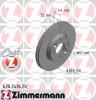 ZIMMERMANN 470.2416.20 Диск тормозной передний NISSAN NOTE 06-&gt;/MICRA O5-&gt;/REN CLIO III
