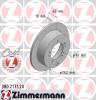 ZIMMERMANN 380.2171.20 Диск торм.зад. Mitsubishi Outlander 03&gt;
