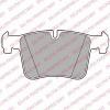 DELPHI LP2234 Колодки тормозные BMW 1 F20/3 F30/X3 F25 10- передние