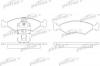 PATRON PBP1081 Колодки тормозные дисковые передн FORD: FIESTA III 89-95, FIESTA IV 95-02, FIESTA фургон 96-, FIESTA фургон 98-, PUMA 97-