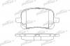 PATRON PBP1437 Колодки тормозные дисковые передн LEXUS: ES 91-97, ES 96-01,  TOYOTA: AVALON седан 96-05, CAMRY 96-01, HARRIER 93-98, WINDOM 96-01
