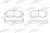 PATRON PBP600 Колодки тормозные дисковые передн INFINITI: G20 90-97, NISSAN: 200 SX 88-93, PRIMERA Traveller 90-98, PRIMERA Traveller 98-01