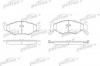 PATRON PBP977 Колодки тормозные дисковые передн CHRYSLER: GS DAYTONA SHELBY купе 87-92, LE BARON кабрио 89-96, SARATOGA 89-95, VOYAGER I 84-95, VOYAGER II 95-01, DODGE: CARAVAN II 95-01