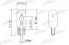 PATRON PLWY5W Лампа накаливания (10шт в упаковке) WY5W NA 12V (оранжевая)