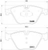 TEXTAR 2468801 Колодки торм.пер.