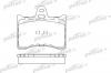 PATRON PBP1070 Колодки тормозные дисковые задн CITROEN: XANTIA Break 95-98, XANTIA Break 98-03, XM Break 94-00