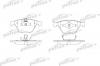 PATRON PBP1628 Колодки тормозные дисковые передн BMW: 3 05-, 3 Touring 05-, 3 кабрио 07-, 3 купе 06-, 5 03-, 5 Touring 04-, 6 04-, 6 кабрио 04-, 7 01-